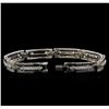 Image 3 : 0.95 ctw Diamond Bracelet - 14KT White Gold