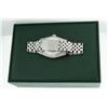 Image 9 : Rolex Mens Stainless Steel Black Baguette Emerald Diamond 36MM Datejust Wristwat