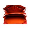 Image 5 : Celine Orange Lizard Skin Leather Medium Box Shoulder Bag