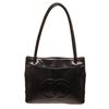 Image 1 : Chanel Black Leather Timeless CC Tote Bag