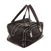 Image 2 : Chanel Black Leather Small Boston Bag