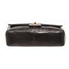 Image 4 : Chanel Black Leather Medium Single Flap Shoulder Bag