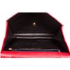 Image 9 : Chanel Red Lambskin Half Flap Shoulder Bag