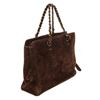 Image 3 : Chanel Brown Leather Shoulder Bag