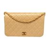 Image 1 : Chanel Yellow Leather Full Flap Shoulder Bag