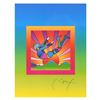 Image 2 : Cosmic Flyer With Sun on Blends Ver II by Peter Max