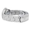Image 7 : Rolex Ladies New Style Pink Iced 4 ctw Diamond Datejust Wristwatch With Rolex Bo