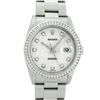 Image 1 : Rolex Mens Stainless Steel Original Jubilee Diamond Dial Oyster Band Datejust Wr