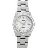 Image 2 : Rolex Mens Stainless Steel Original Jubilee Diamond Dial Oyster Band Datejust Wr
