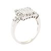 Image 4 : 1.27 ctw Diamond Ring - 14KT White Gold