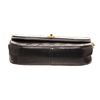 Image 4 : Chanel Black Leather Rounded Double Shoulder Bag
