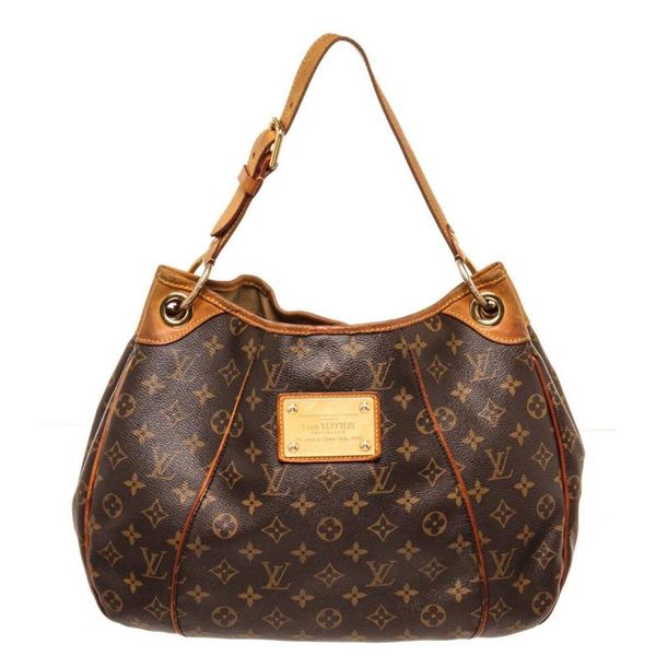 Louis Vuitton Brown Monogram Canvas Galliera PM Hobo Bag