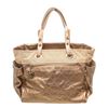 Image 1 : Chanel Gold Coated Canvas Paris Biarritz Lar Tote Bag