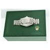 Image 9 : Rolex Mens Stainless Steel Diamond Lugs Green Diamond & Emerald Datejust Wristwa