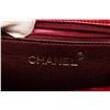 Image 5 : Chanel Burgundy Velvet Mini Camelia Flap Shoulder Bag