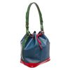 Image 2 : Louis Vuitton Blue Red Epi Leather Noe GM Bucket Bag