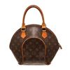 Image 1 : Louis Vuitton Brown Monogram Canvas Ellipse PM Shoulder Bag