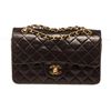 Image 1 : Chanel Black Lambskin Flap Shoulder Bag