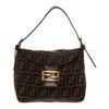 Image 1 : Fendi Brown Canvas Zucca Shoulder Bag