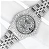 Image 2 : Rolex Ladies Stainless Steel Quickset Meteorite Diamond Lugs Jubilee Datejust Wr