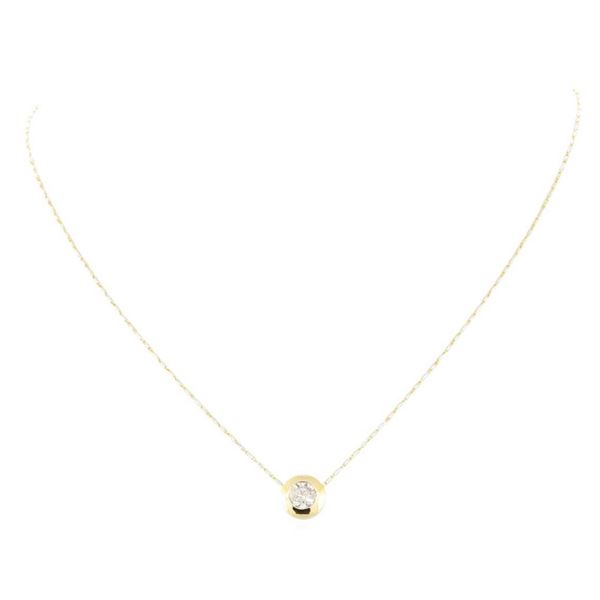 1.02 ctw Diamond Necklace - 14KT Yellow Gold