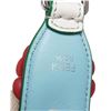 Image 4 : Fendi White Multicolor Leather Flowerland Strap You Interchangeable Shoulder Str