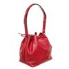 Image 3 : Louis Vuitton Red Epi Leather Noe PM Shoulder Bag