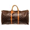 Image 1 : Louis Vuitton Brown Keepall 60cm Travel Bag