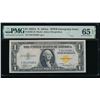 1935A $1 N Africa Silver Cert PMG 65EPQ