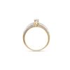 Image 3 : 14KT Yellow Gold 0.52ctw Diamond Ring
