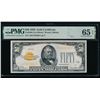 1928 $50 Gold Certificate PMG 65EPQ
