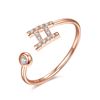 Image 1 : Beautiful 18Kt Rose Gold Genuine Lab Diamond Ring