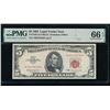 Image 1 : 1963 $5 Legal Tender Note PMG 66EPQ