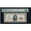 1929 $5 Pennsylvania National Bank Note PMG 66EPQ