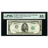 1950D $5 STAR Philadelphia FRN PMG 63EPQ