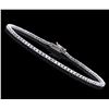 14KT White Gold 1.15ctw Diamond Bracelet