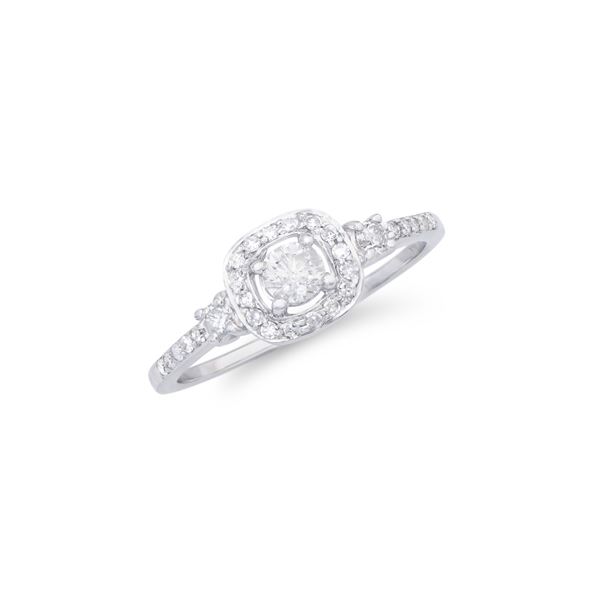 14KT White Gold 0.50ctw Diamond Ring