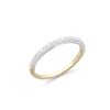 Image 1 : 14KT Yellow Gold 0.38ctw Diamond Ring