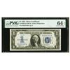 Image 1 : 1934 $1 Silver Certificate PMG 64EPQ