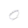 Image 2 : 14KT White Gold 1.05ctw Diamond Ring