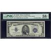 Image 1 : 1934D $5 Silver Certificate PMG 58EPQ