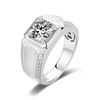 Image 2 : Men's Sparkling 2 Ct Fire Moissanite Ring