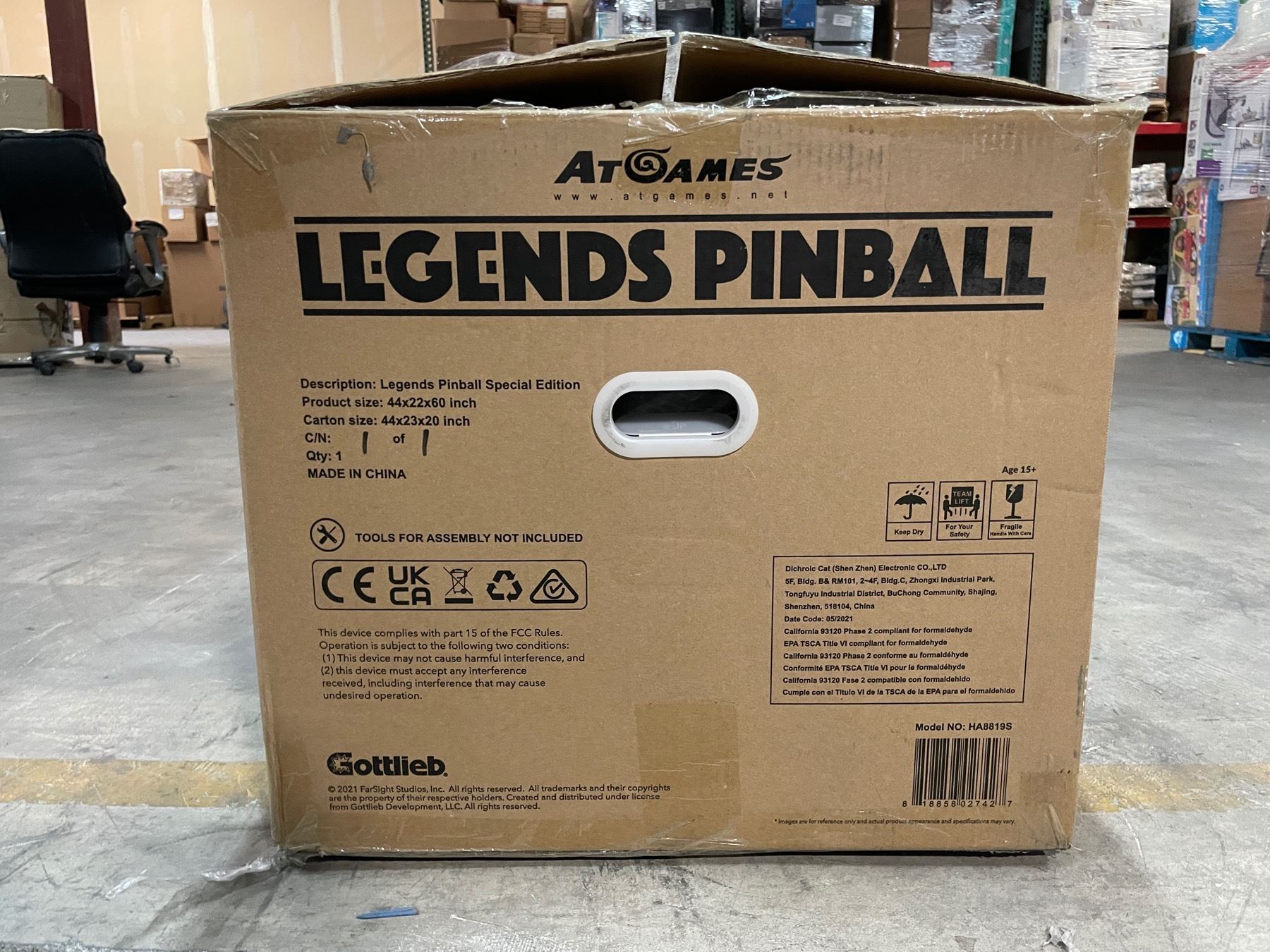AtGames Legends Digital Pinball Table