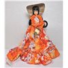 Image 1 : Hawaiian Porcelain Doll by Makaleka, 9-1/2" tall