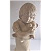 Image 3 : Austin Prod 1975 by Margit Preisach Child with Teddy Bear Sculpture Figurine