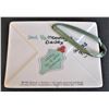 Image 2 : Precious Moments "Wrapped In Love For:" Personalized Ornament 1992