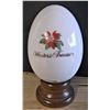 Image 2 : Avon "Winter's Treasure" Egg with Stand