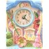 Image 1 : Avon Beautiful Blossoms Wall Clock - NEW IN BOX, TESTED AND WORKS WITH AA BATTERY
