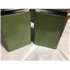 Image 3 : Vintage Avocado Green Bread Box and Canisters