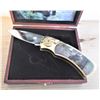 Image 3 : Knife with Moose Image Inlay - In Box